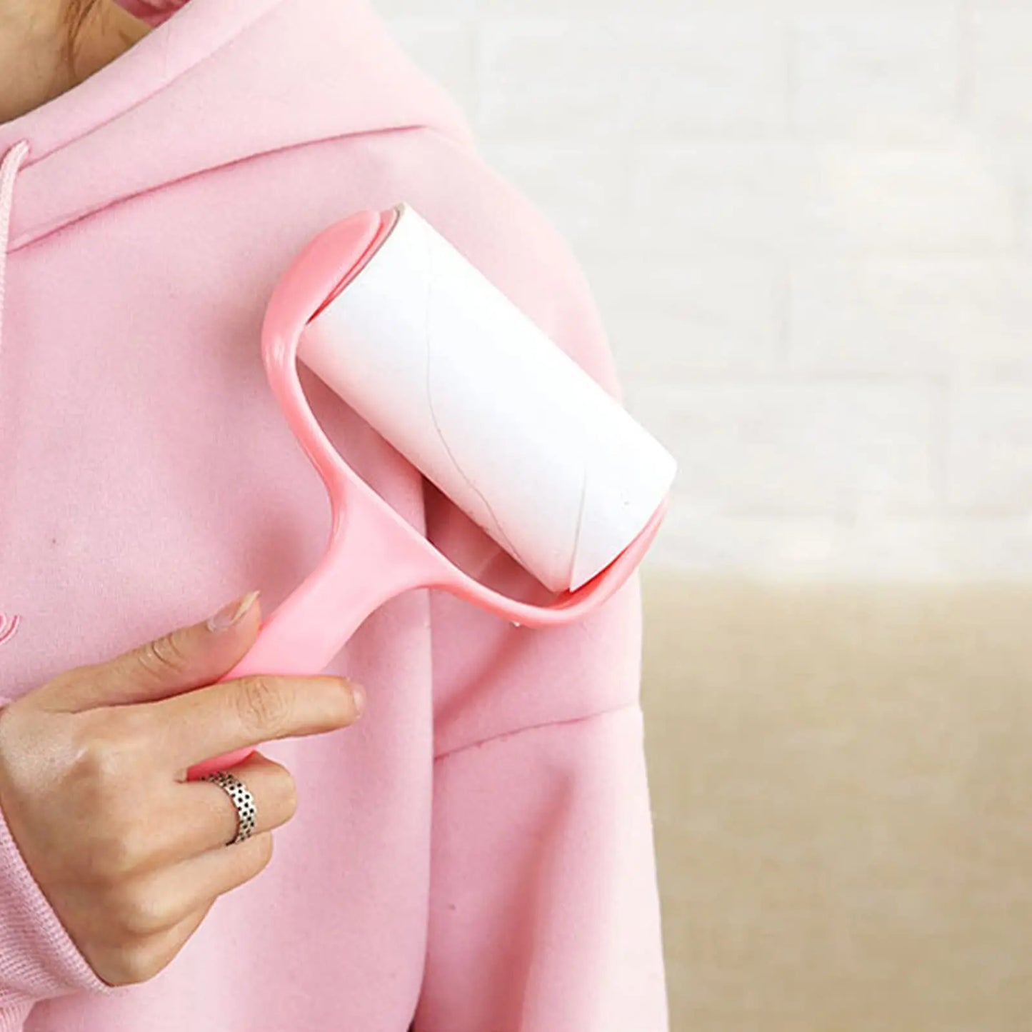 Reusable Sticky Lint Roller – Pet Hair & Dust Remover