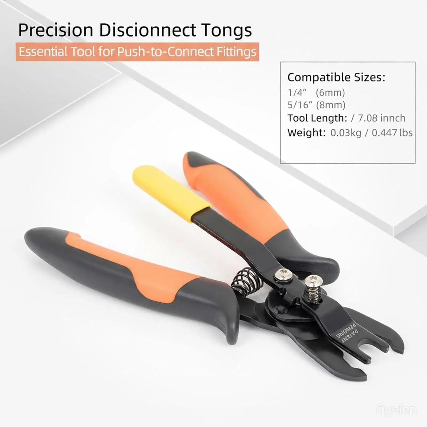 Quick Release Pliers for Air Lines Comfortable Portable Push To Connect Quick Removal Hose Release Pliers Removal Tool Peaceful Pleasures Health and Wellness