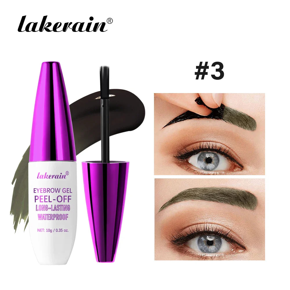 Peel-Off Eyebrow Tint Gel – Waterproof & Long-Lasting
