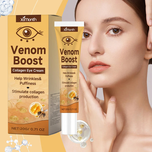 Ximonth Bee Peptide Firming Eye Cream – Dark Circle & Fine Lines Firming Eye Cream Peaceful Pleasures Health and Wellness