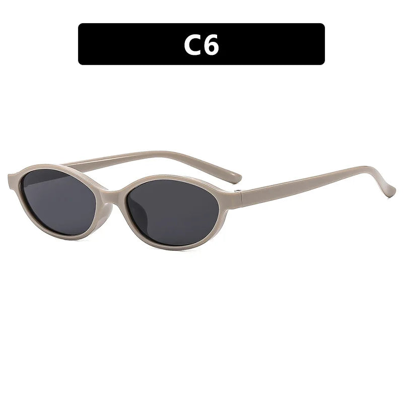 Women's Oval Small Frame Photochromic Sunglasses | Trendy