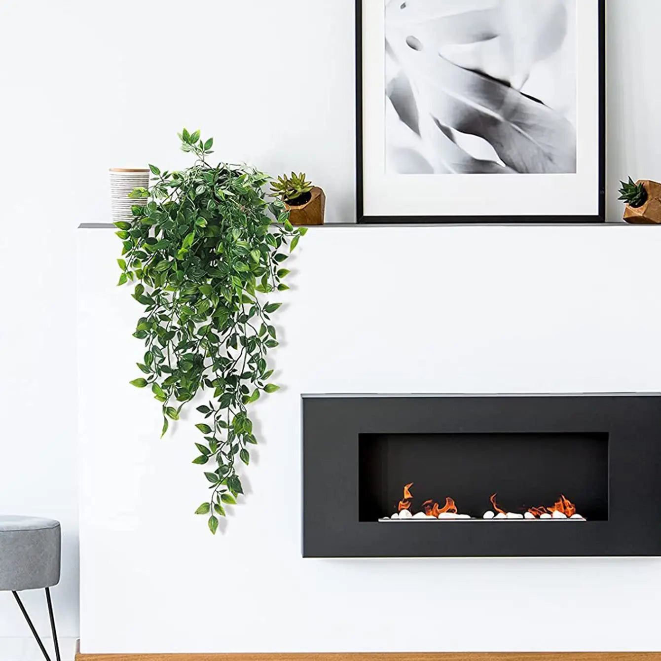 Artificial Ivy Plants with Pots | Wedding & Home Wall Decor