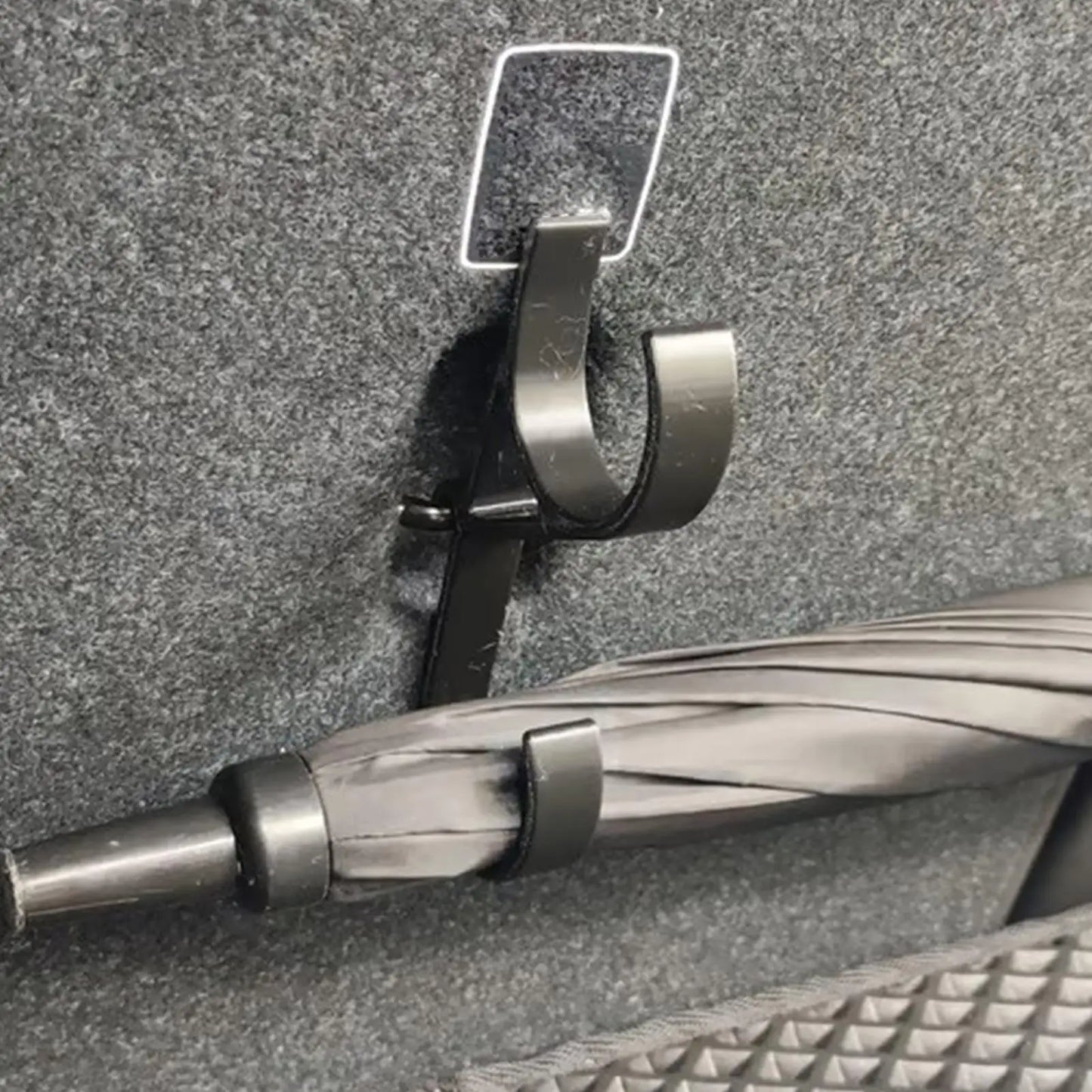 2PCS Car Umbrella Hook, Vehicle Hanger For SUV Truck Trunk, Hold Umbrella Grocery Bag Handbag Coat Purse, Household Storage hook Peaceful Pleasures Health and Wellness