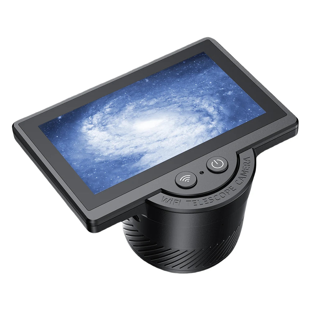WiFi Telescope Camera Eyepiece 1080P Digital Eyepiece with 4.3 Inch IPS Screen for Astronomical Telescope Accessories Peaceful Pleasures Health and Wellness as show