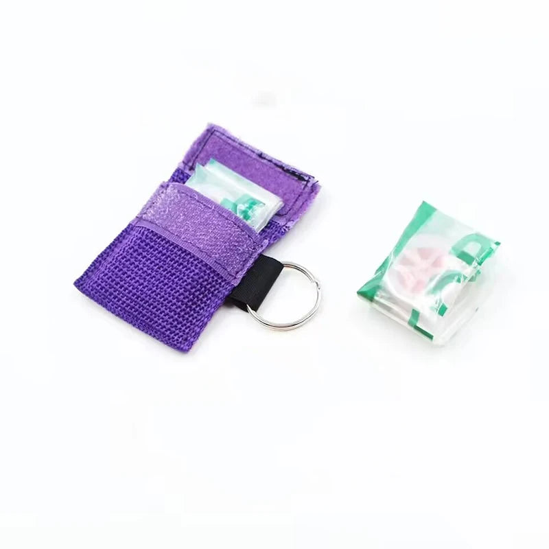 Portable CPR Emergency Mask | One-Way Valve Rescue Mask