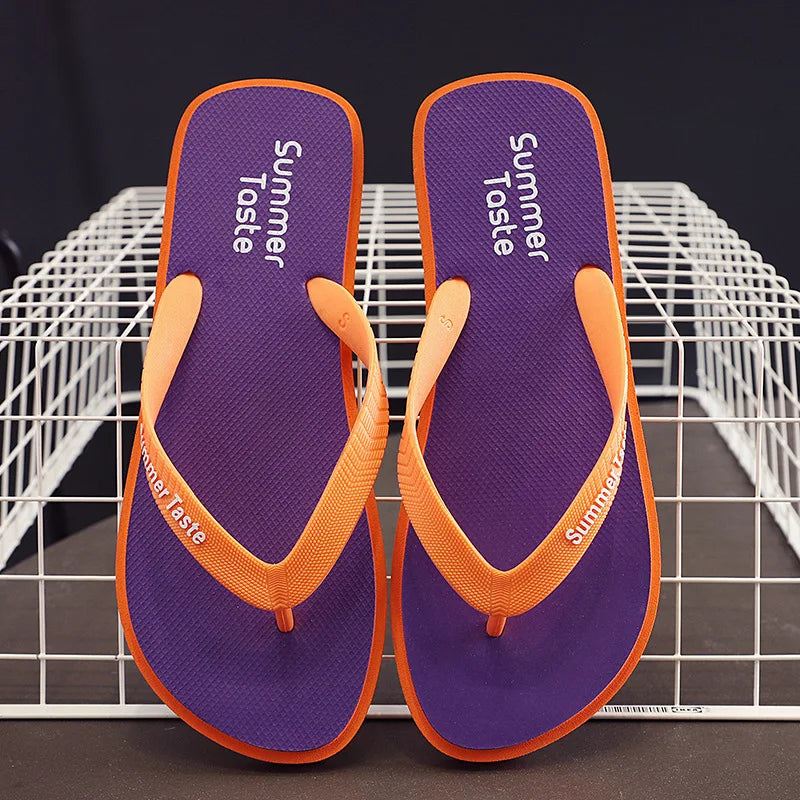 Men's Non-Slip EVA Flip Flops – Beach Thong Sandal Slides