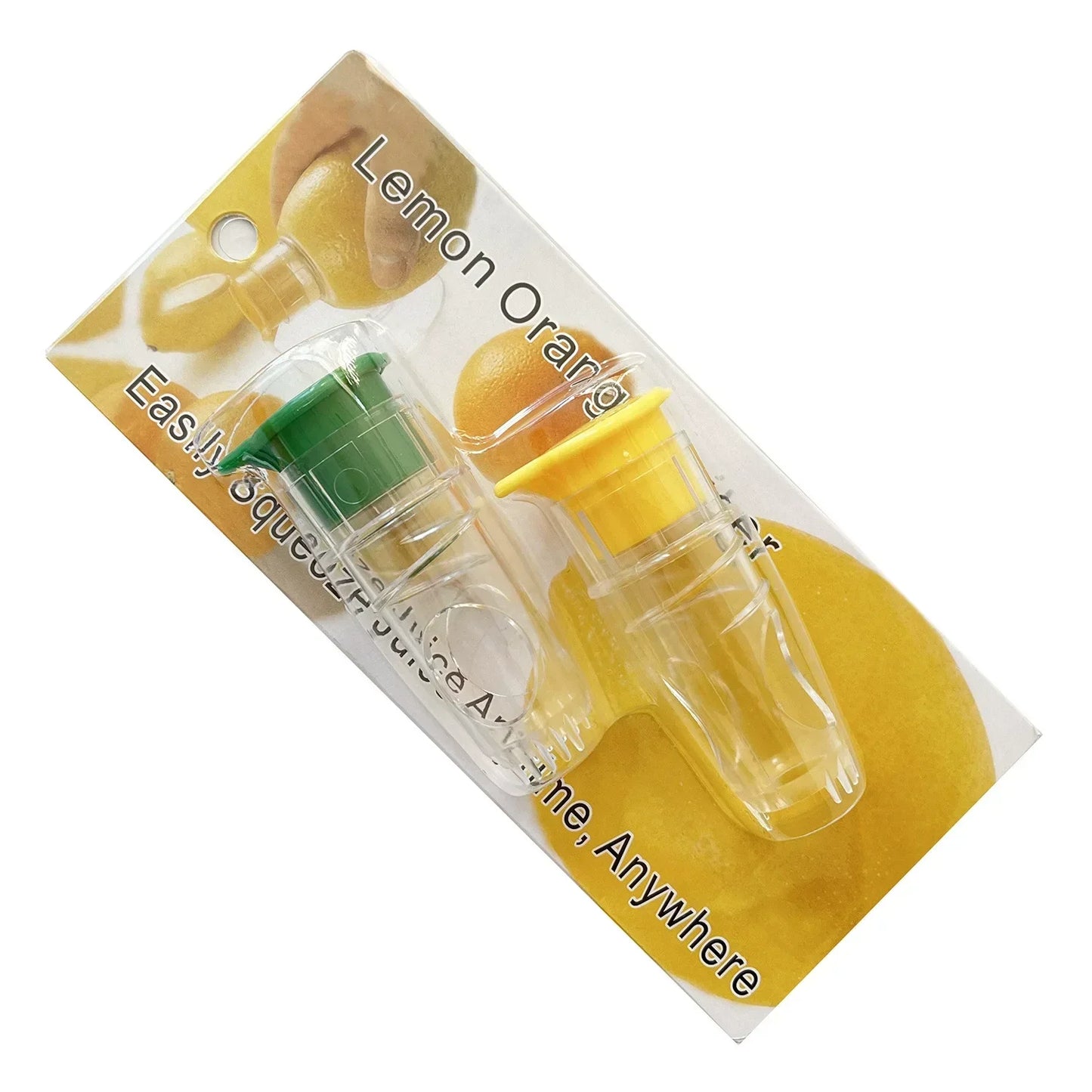 2PCS Lemon Squeezer Plastic Resuable Lightweight Juices Reamer Washable Manual Juices Portable kitchen Reamer Built in Filter Peaceful Pleasures Health and Wellness 2PCS
