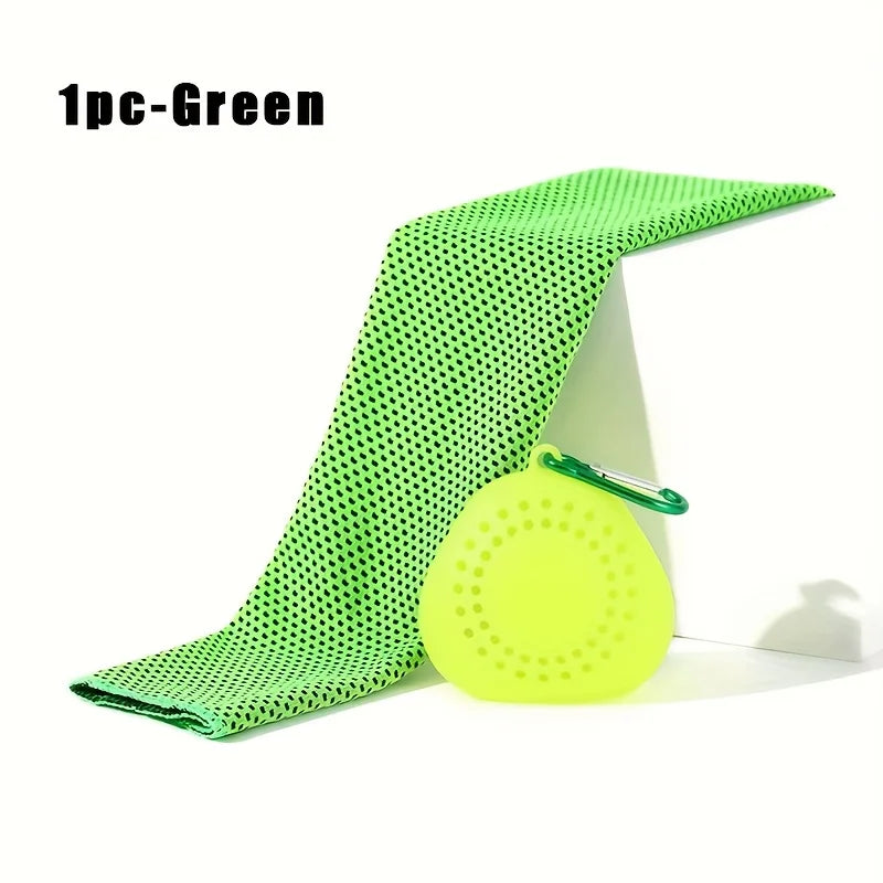 Ice Cooling Microfiber Towel | Quick Dry Sports & Gym Towel