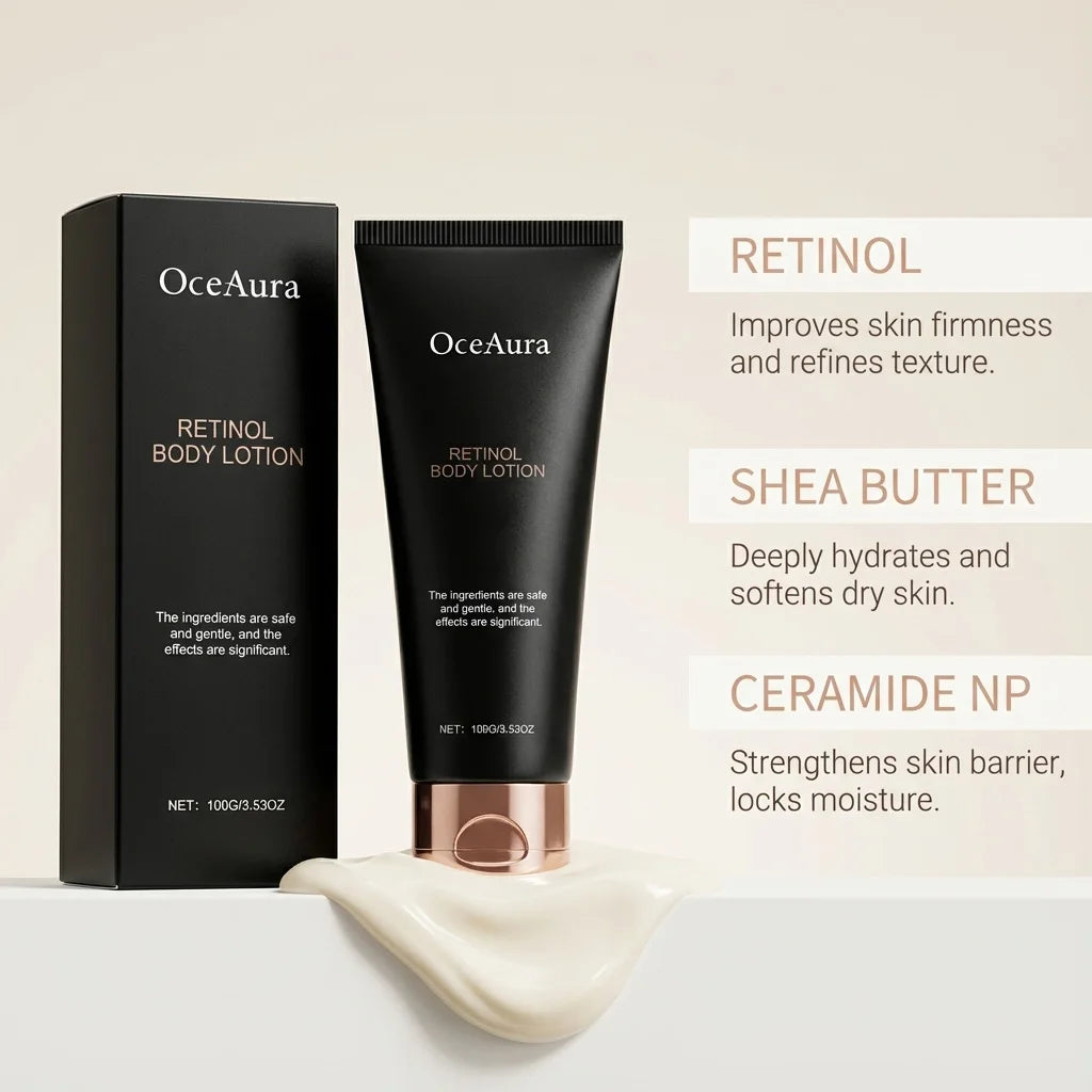 Retinol Body Lotion – Anti-Aging, Firming & Hydrating Cream Peaceful Pleasures Health and Wellness