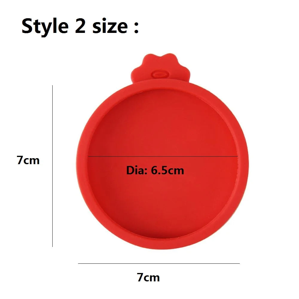 3-in-1 Silicone Can Lids – Reusable Food & Pet Can Covers