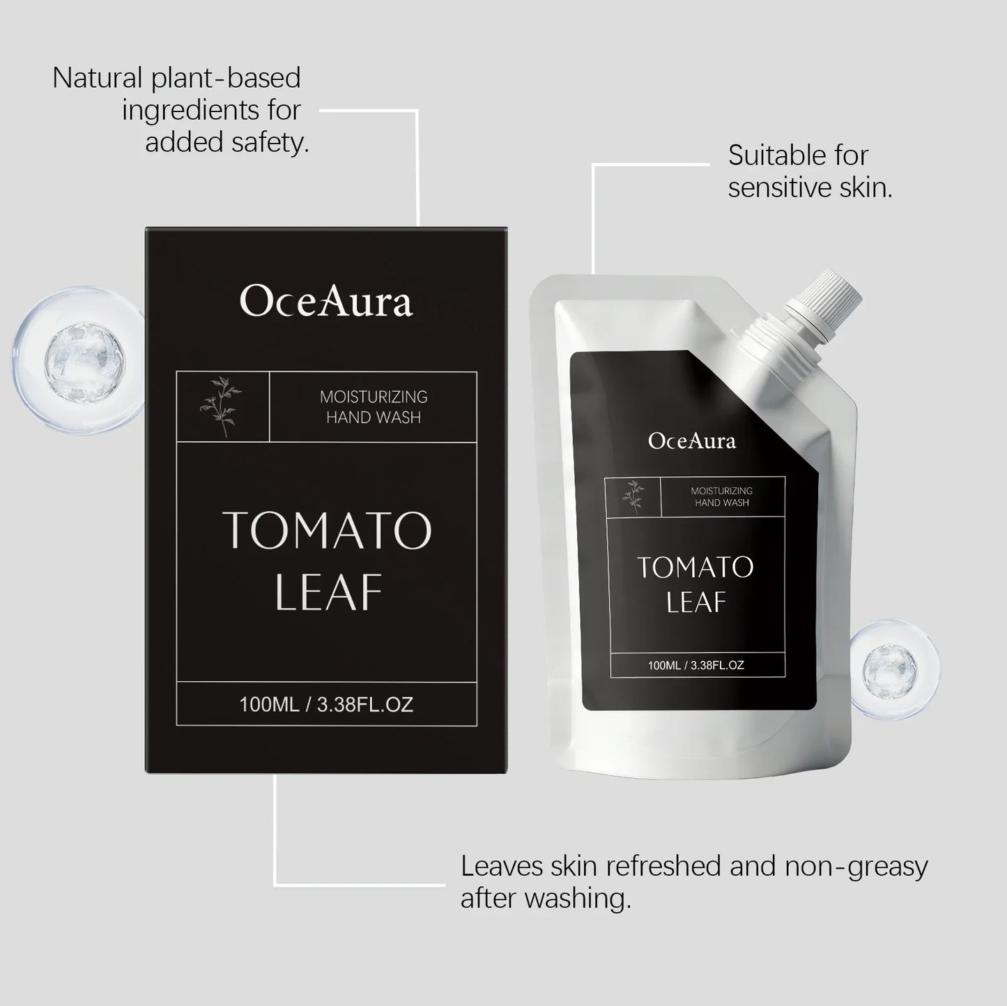 Tomato Leaf Moisturizing Hand Wash – Gentle 100ml Cleanser