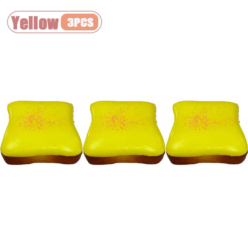 Squishy Cream Toast Slow Rising Fidget Toy | Stress Relief