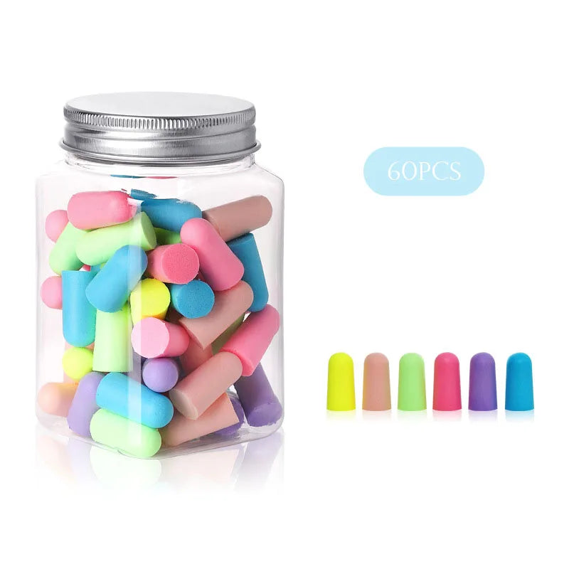 Bullet Foam Earplugs 24/60 Pack | Noise Reduction Sleep & Travel