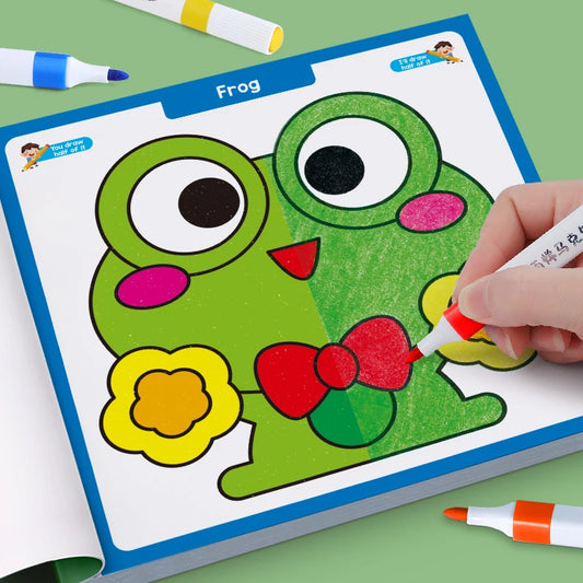 Creative Animal-themed Cartoon Fun Doodles Simple Sketch Drawing Book Peaceful Pleasures Health and Wellness