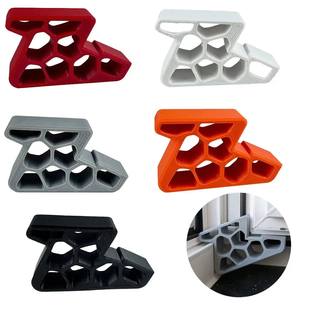 Door Window Stopper Door Wedge Protector Scratch Resistant Window Stopper Block for Bedroom Balcony Non-Slip Peaceful Pleasures Health and Wellness