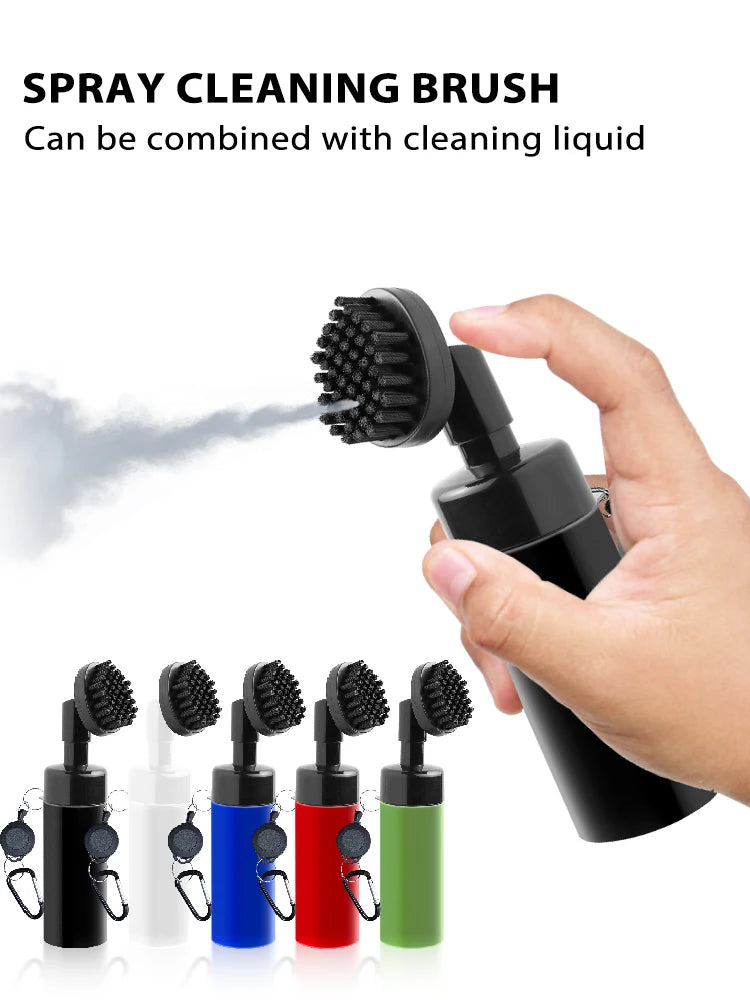 1PCS new model golf water brush - cleaning brush with water spray for club shafts of new club heads - convenient for going out Peaceful Pleasures Health and Wellness