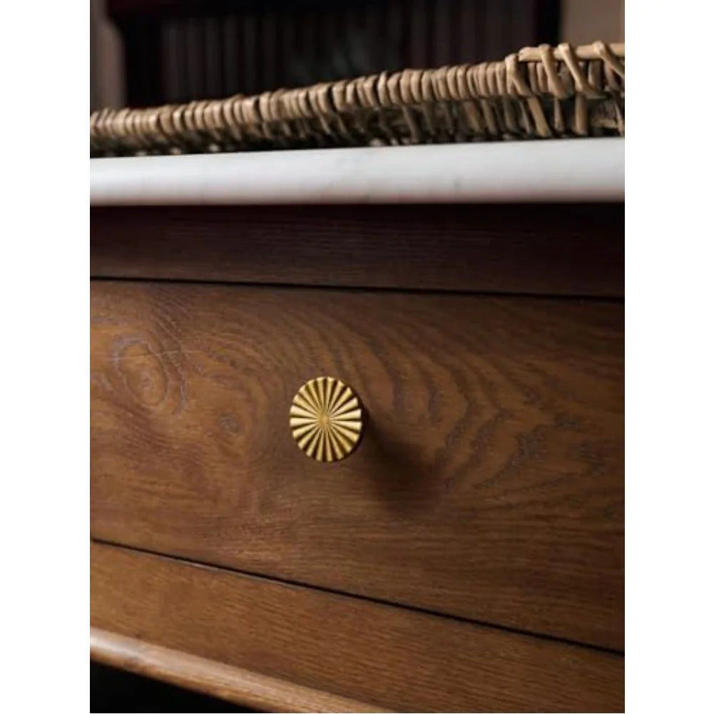 Retro Cabinet Door Handles Zinc Alloy Drawer Knobs Screws Window