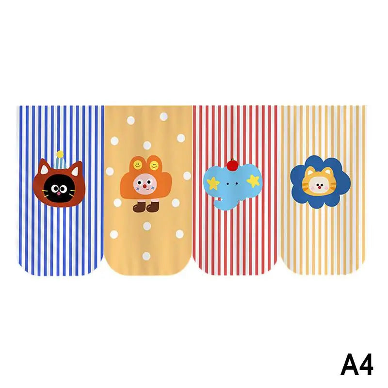 Cartoon Door Curtain – No-Drill Self-Adhesive Privacy Curtain Door Curtain Peaceful Pleasures Health and Wellness A4