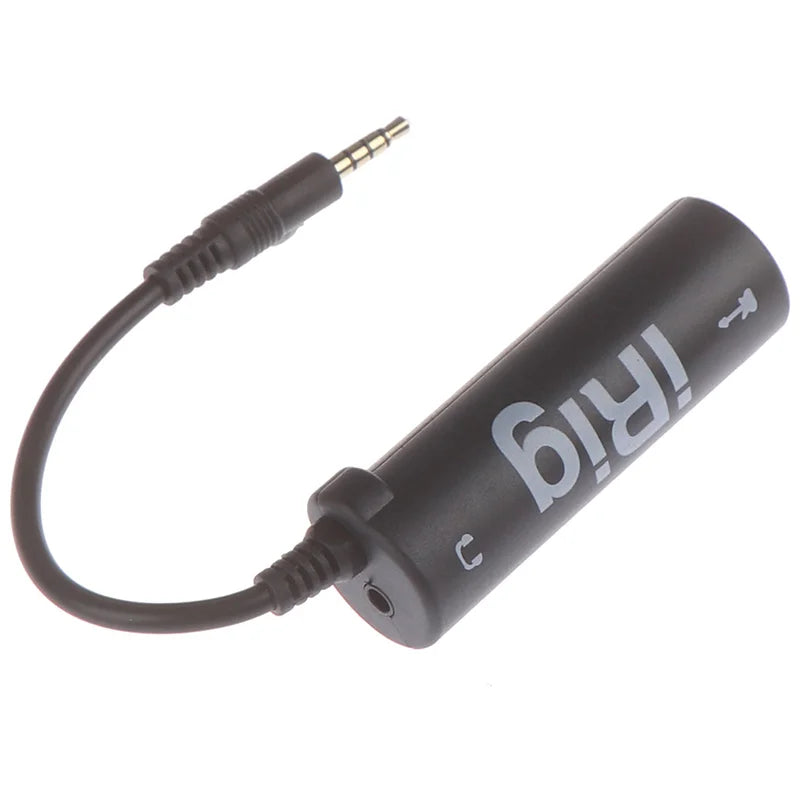 Guitar Interface I-rig Converter Replacement Phone Audio Tuner Line