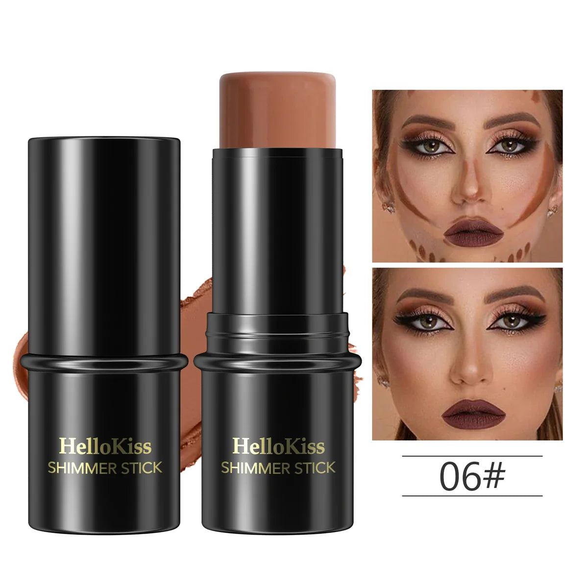 Hello Kiss Bronzer Contour Stick – Highlight & Concealer Pen