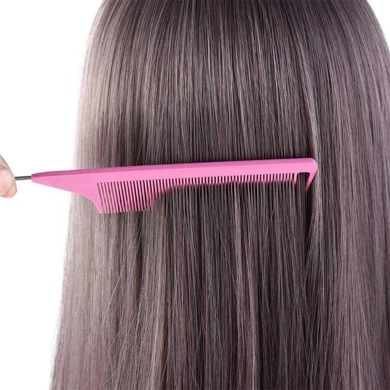 11pcs/Set Hair Brush Set Hairdressing Spray Bottle Hair Braiding Loop Rat Tail Comb Teasing Hair Brsuh Edge Control Styling Set Peaceful Pleasures Health and Wellness