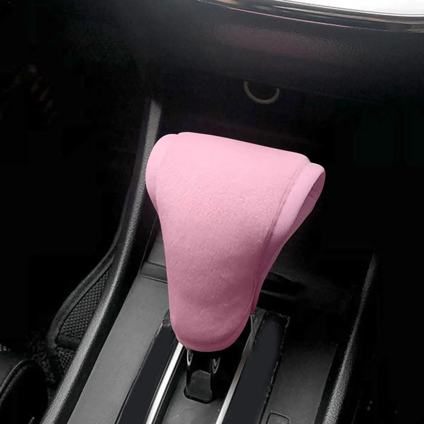 Universal Breathable Gear Shifter Knob Cover Anti-Slip Auto Shift Lever Cover for SUV, Truck, Sedan, Car Interior accessories Peaceful Pleasures Health and Wellness