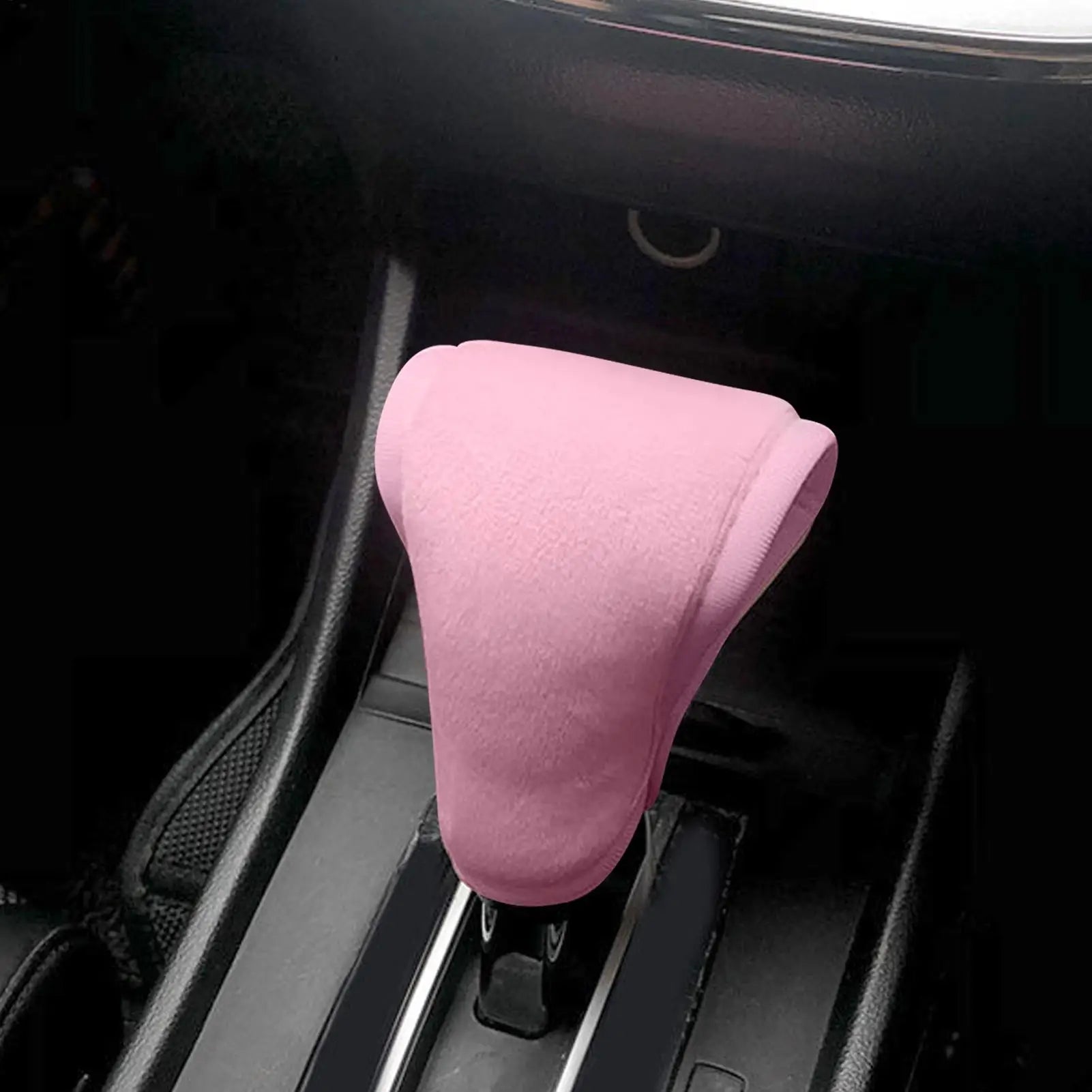 Universal Breathable Gear Shifter Knob Cover Anti-Slip Auto Shift Lever Cover for SUV, Truck, Sedan, Car Interior accessories Peaceful Pleasures Health and Wellness