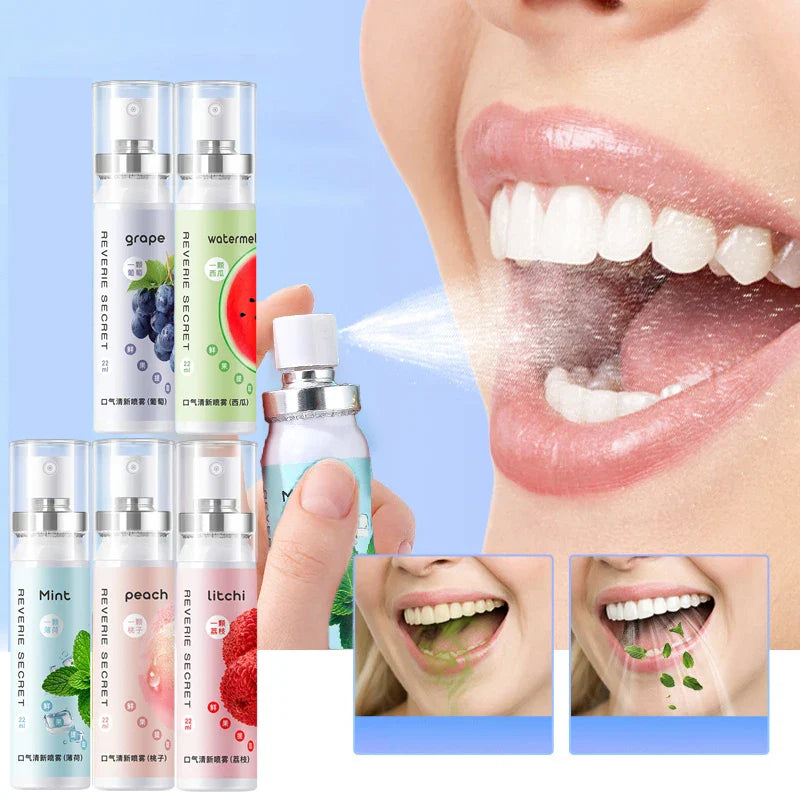 Alcohol-Free Fruit Flavor Breath Freshening Spray