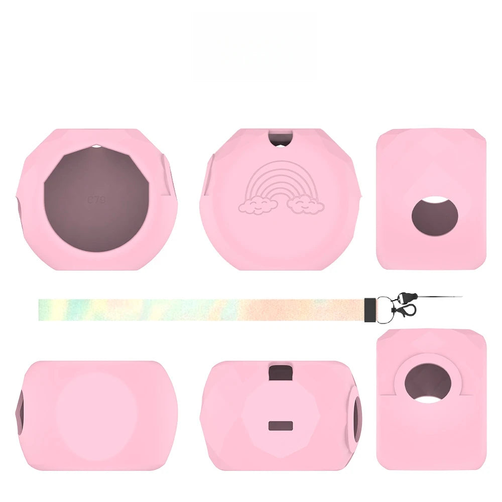 High Quality Soft And Durable Silicone For Takara Tomy Punirunes 4 Game Console Protective Case Drop Protection Dustproof Case Peaceful Pleasures Health and Wellness