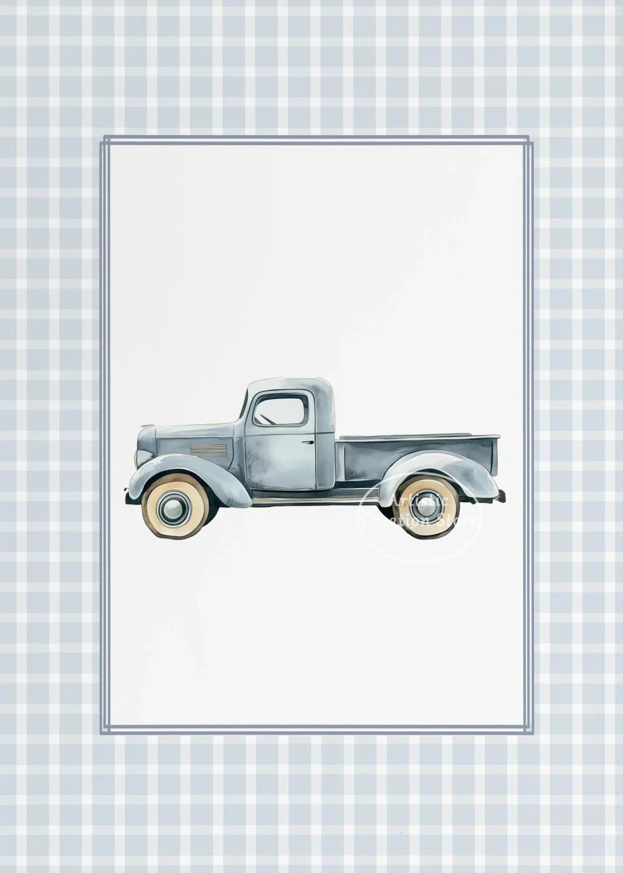 Vintage Travel Nordic Canvas Wall Art | Balloon Plane Train