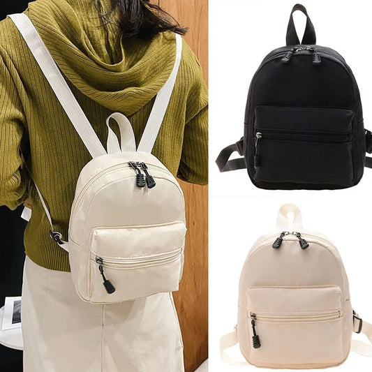 Saint.Bos Mini Nylon Backpack – Small Casual Bag for Teen Girls Mini Nylon Backpack Oasis Select