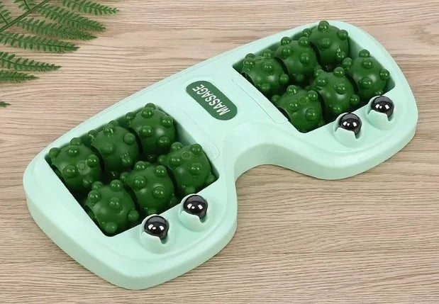 16-Ball Magnetic Foot Roller Massager – Acupoint Leg Massage