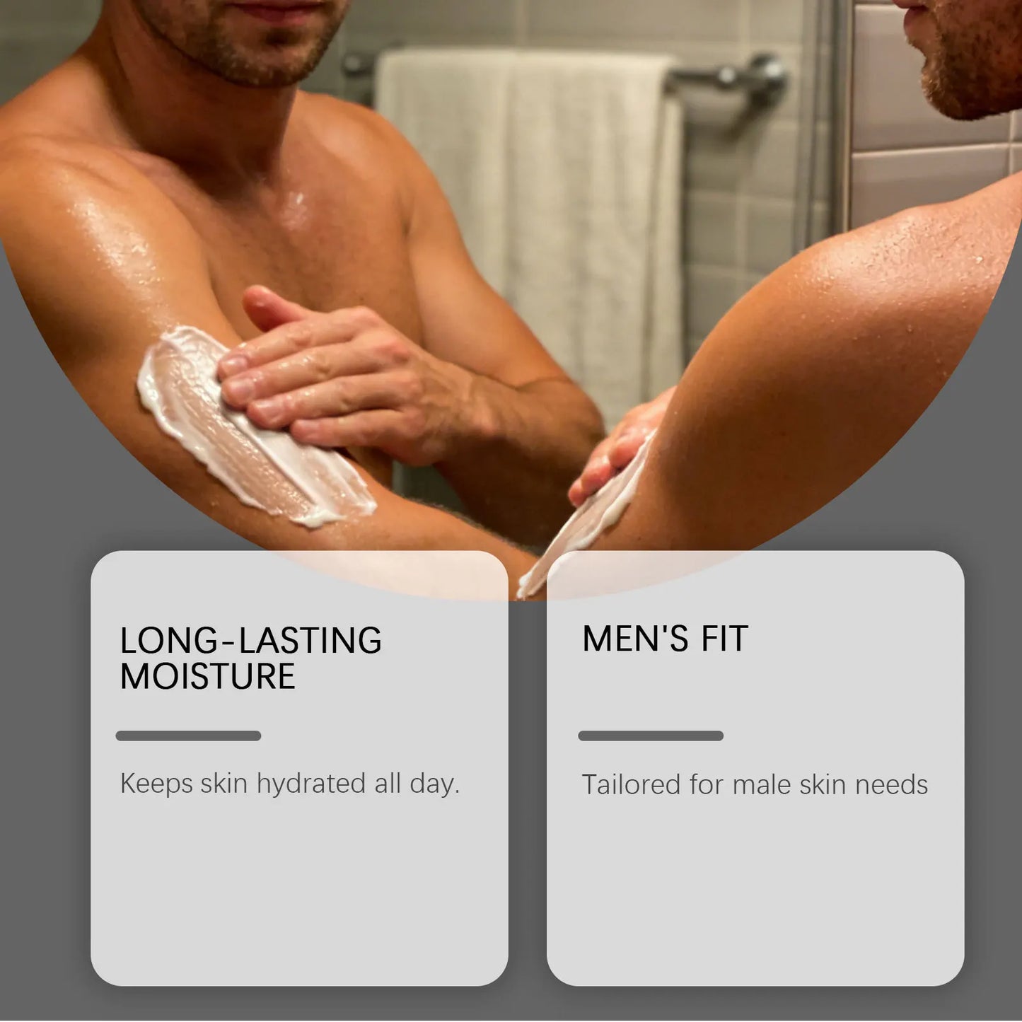 Men's Body Butter – Deep Hydrating Cream for Dry Skin