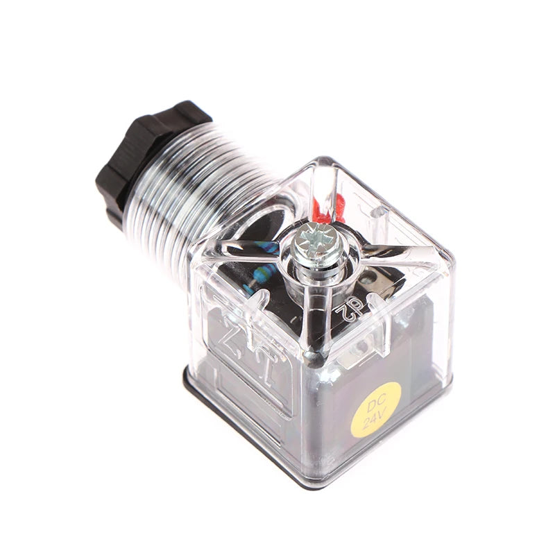 DC24V Solenoid Coil Plug for Hydraulic Valve | Universal Accessory