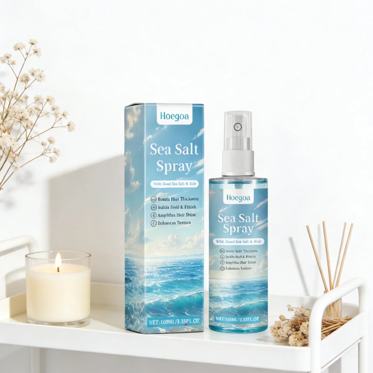 Hoegoa Sea Salt Hair Texturizing Spray – Volume & Hold 100ml