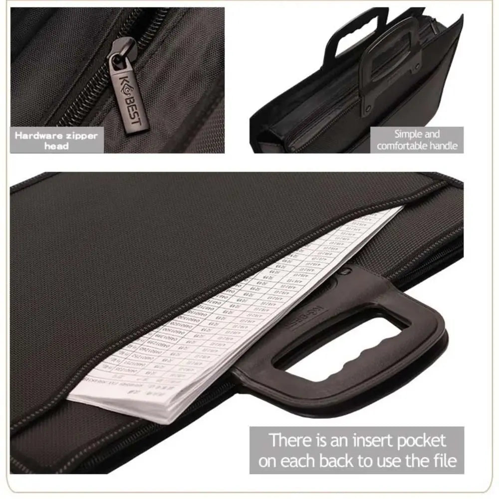 Large A4 Oxford Business Bag – Laptop & Document Handbag