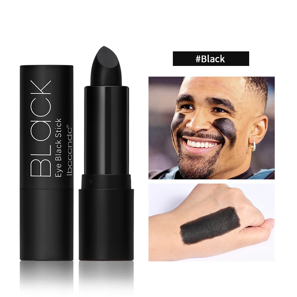 Black Cream-Blendable Face Body Paint Stick for Adults Children Eye Black Softball Football Baseball Sportsfor Halloween Makeup Peaceful Pleasures Health and Wellness 1black1pc