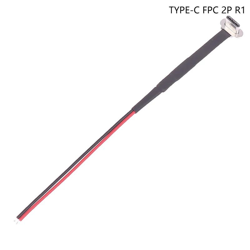 Type-C Micro USB Flat Fast Charge Cable with Resistor | 13.5cm USB Charging Cable Peaceful Pleasures Health and Wellness style 4
