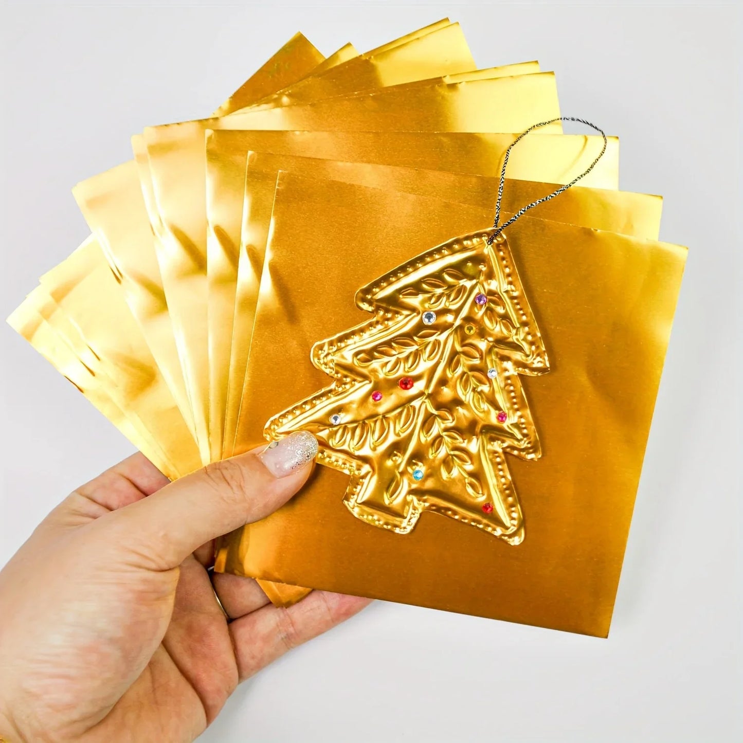 Gold Leaf Gilding Kit – Foil Sheets, Diamonds & Craft Tools Gilding Craft Kit Peaceful Pleasures Health and Wellness