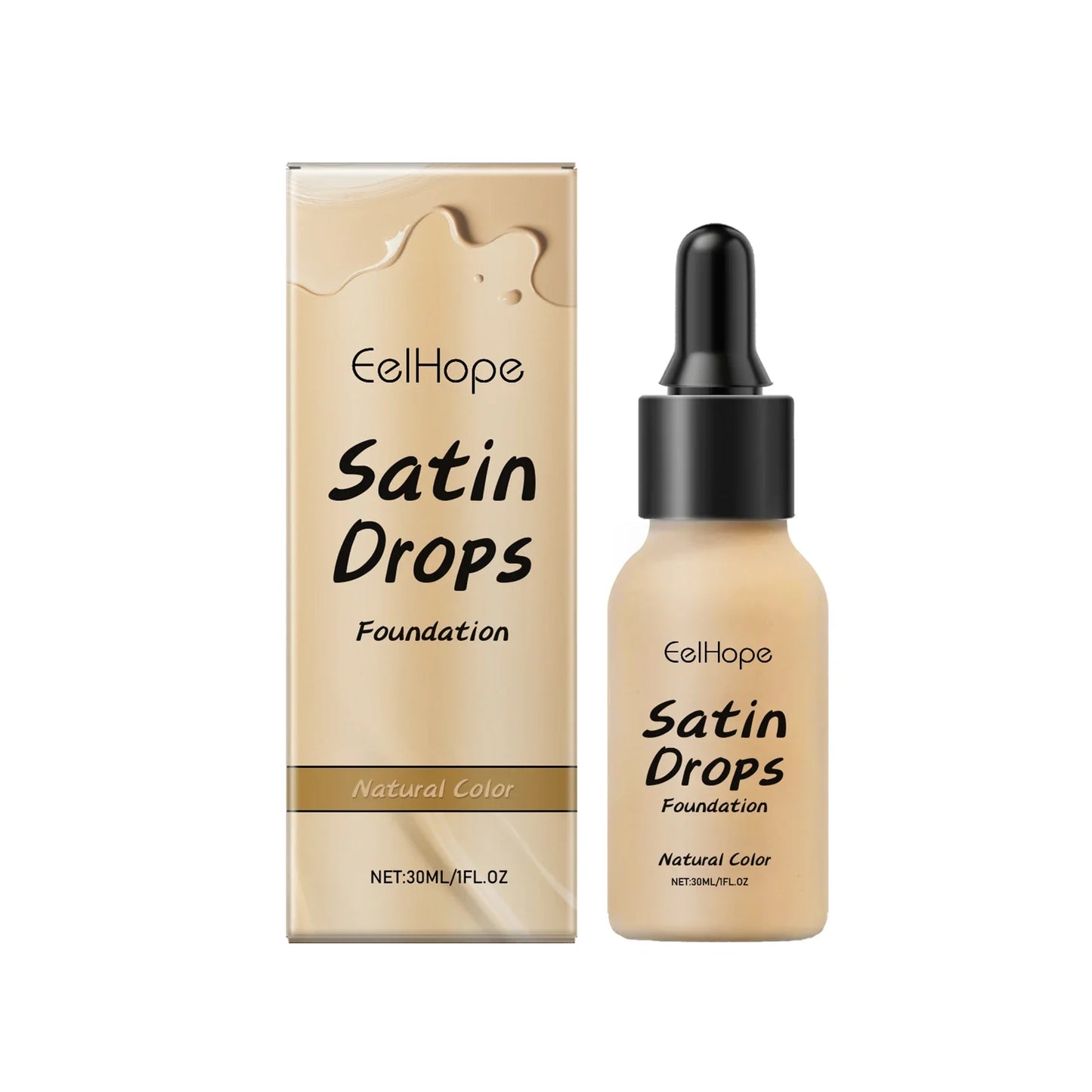 EELHOPE Satin Drops Foundation – Hydrating, Waterproof, Long-Wear