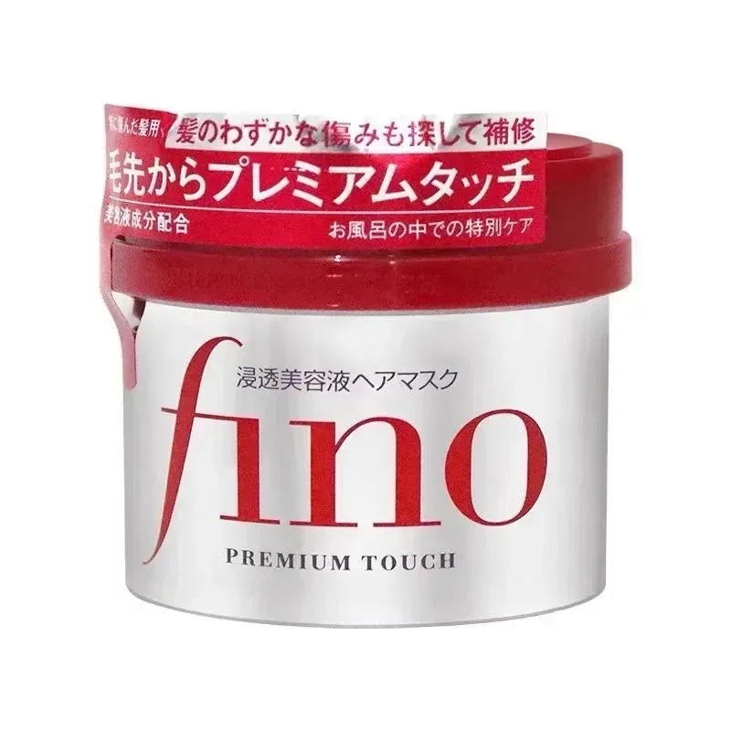 Japanese Fino Shampoo Conditioner 550ml/Hair Mask 230ml Oil Control and Glowing Soft Improves Frizzy and Damaged Hair Peaceful Pleasures Health and Wellness