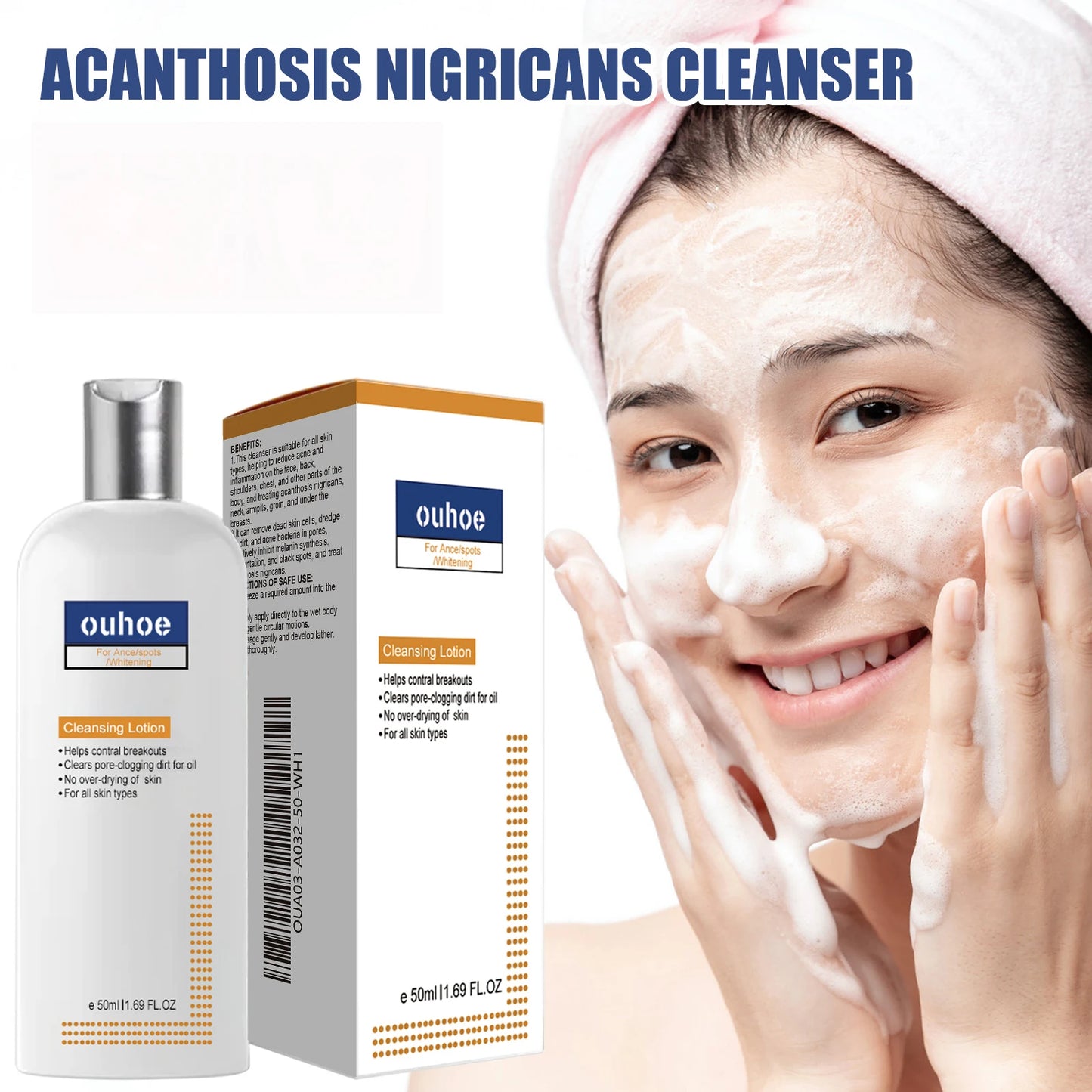 Brightening Face Wash – Acne, Dark Spots & Blackhead Remover