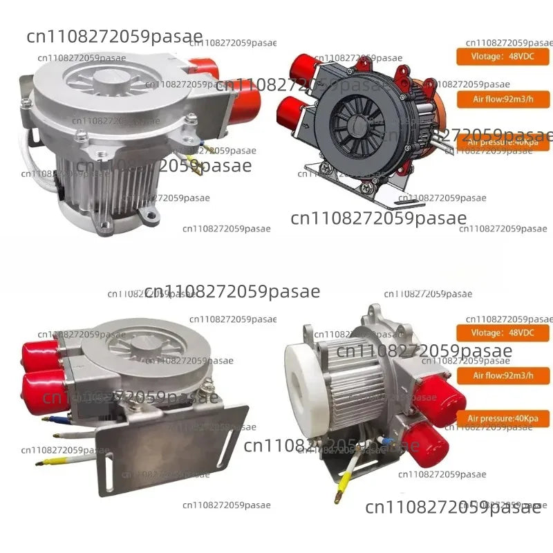 145mm Brushless DC Centrifugal Blower 40 KPa | Aluminum Blades