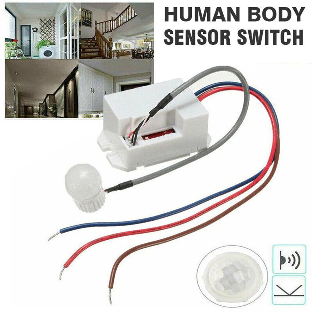 360 Mini Recessed PIR Ceiling Occupancy Motion Sensor Detector Light