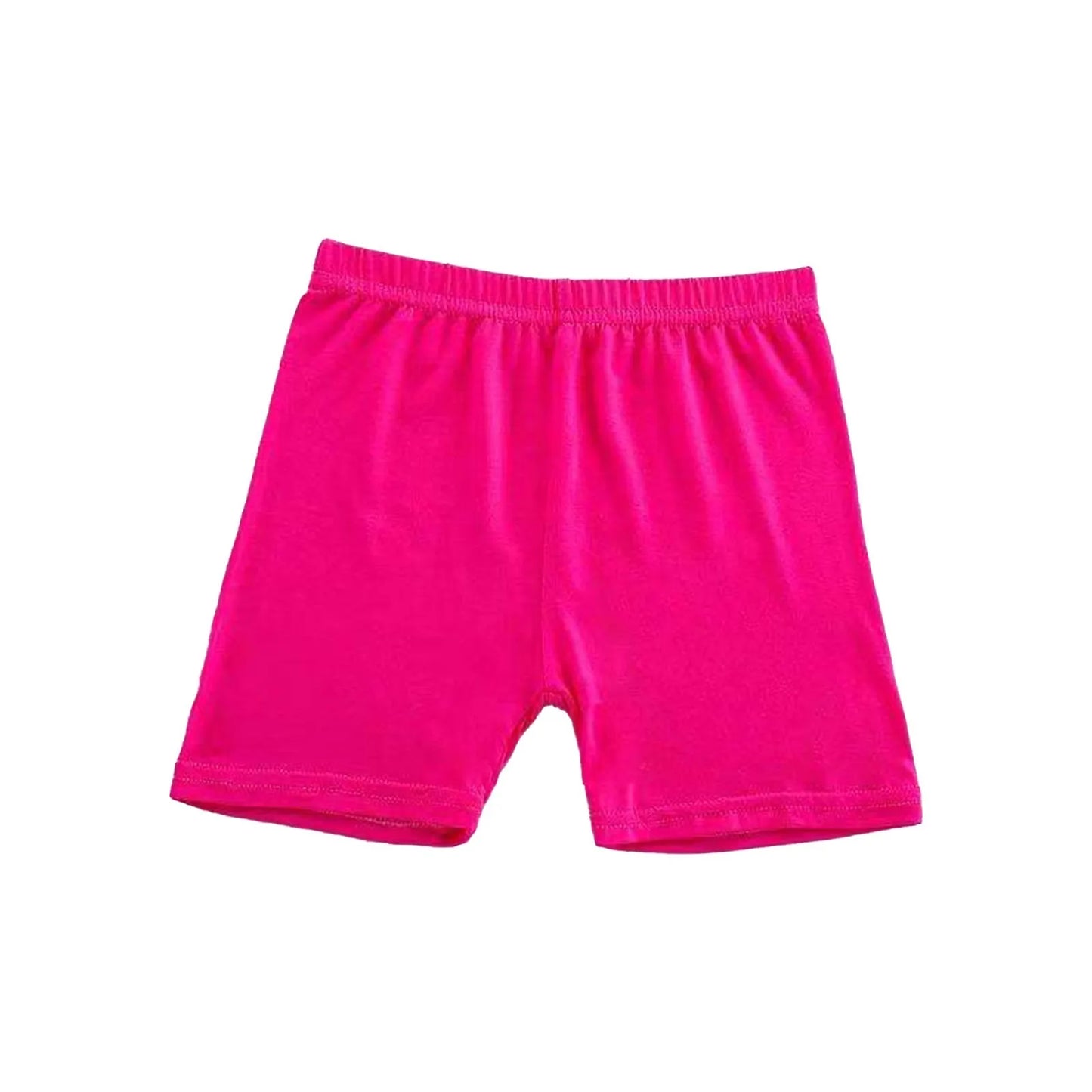 Girls Bike Shorts – Soft Stretch Safety Leggings Kids Summer