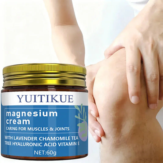 YUITIKUE Magnesium Body Lotion 60g | Night Muscle Moisturizer Magnesium Body Lotion Peaceful Pleasures Health and Wellness Default Title