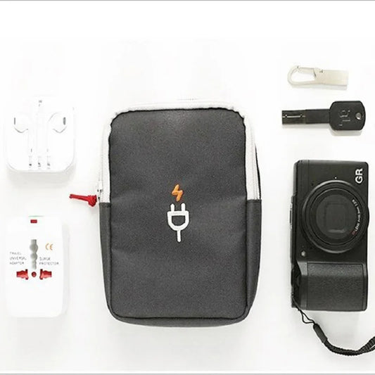 Travel Electronics Organizer Bag – Cables, Power Bank & Earphones Travel Cable Organizer Oasis Select