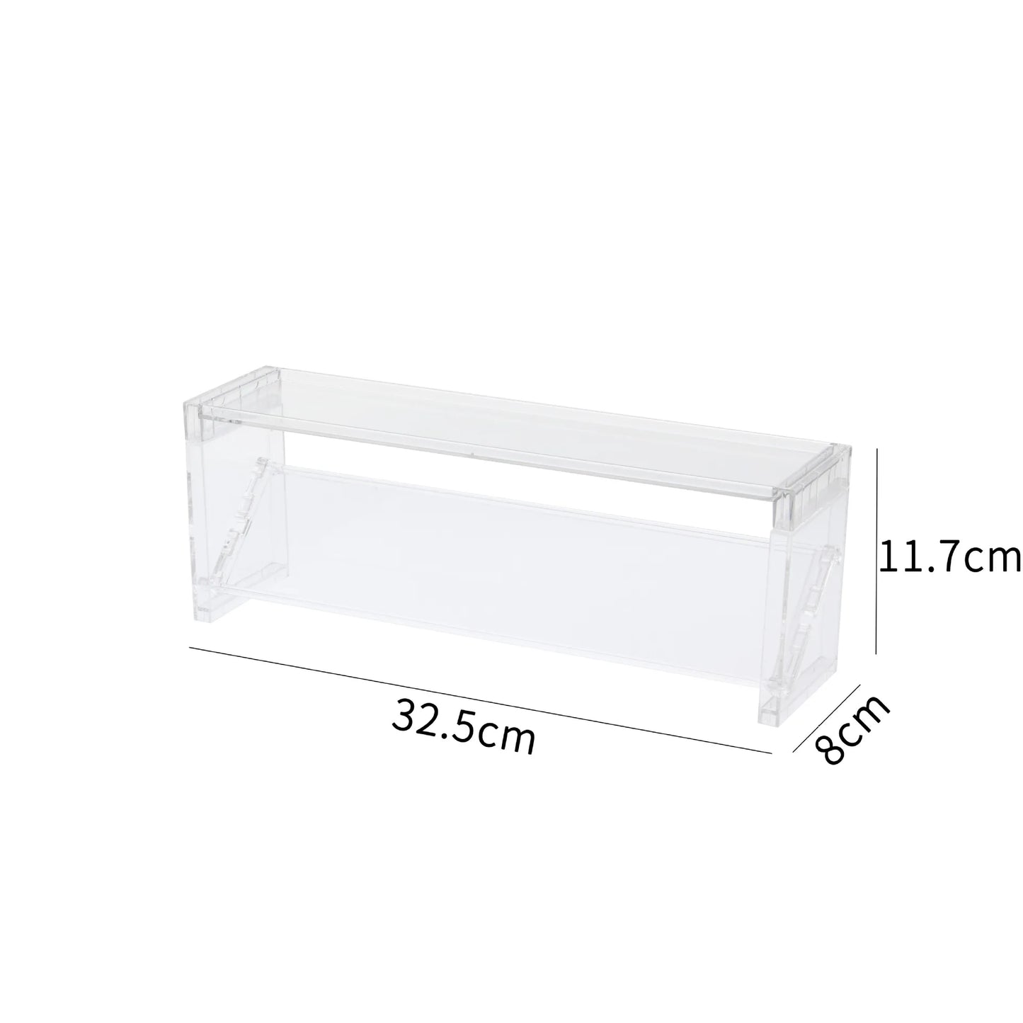 Stylish Large Capacity Multifunctional Cosmetic Display Stand Organizer for Eyeshadow Palettes Makeup Storage on Vanity Desk Peaceful Pleasures Health and Wellness L 1 Layer
