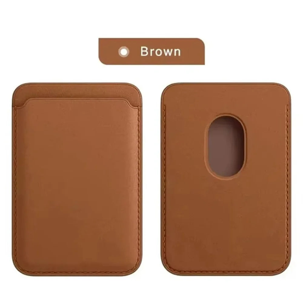 MagSafe Leather Wallet Case Card Holder Stand – iPhone 15/14/13