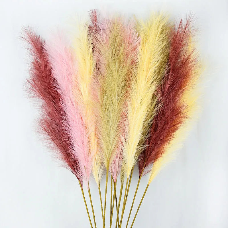 Large Silk Pampas Grass Artificial Flowers 100–120cm | Home & Wedding